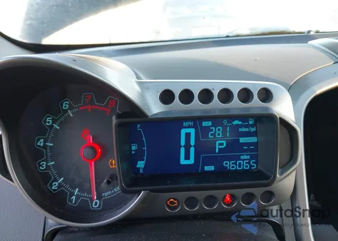 2016 Chevrolet Sonic Lt Auto from USA, damaged, VIN 1G1JC6SH2G4138474